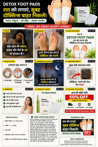 Detox Foot Pads
